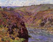 克劳德莫奈 - Valley of the Creuse, Sunlight Effect